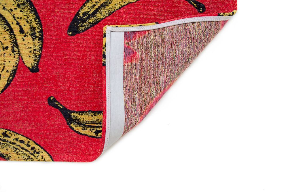 Louis De Poortere Pop Banana Rug - 9392 Miami Red