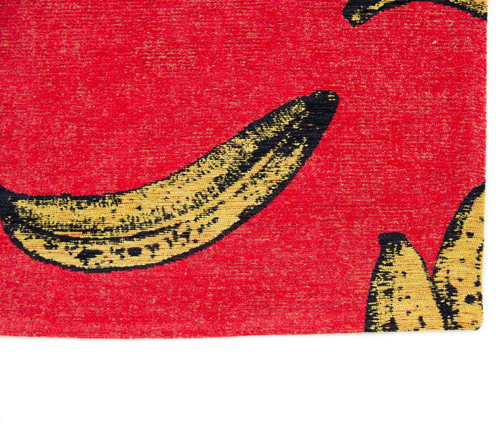 Louis De Poortere Pop Banana Rug - 9392 Miami Red