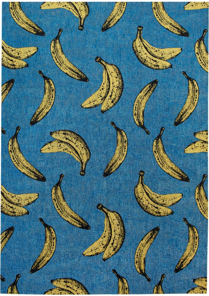 Louis De Poortere Pop Banana Rug - 9394 California Blue