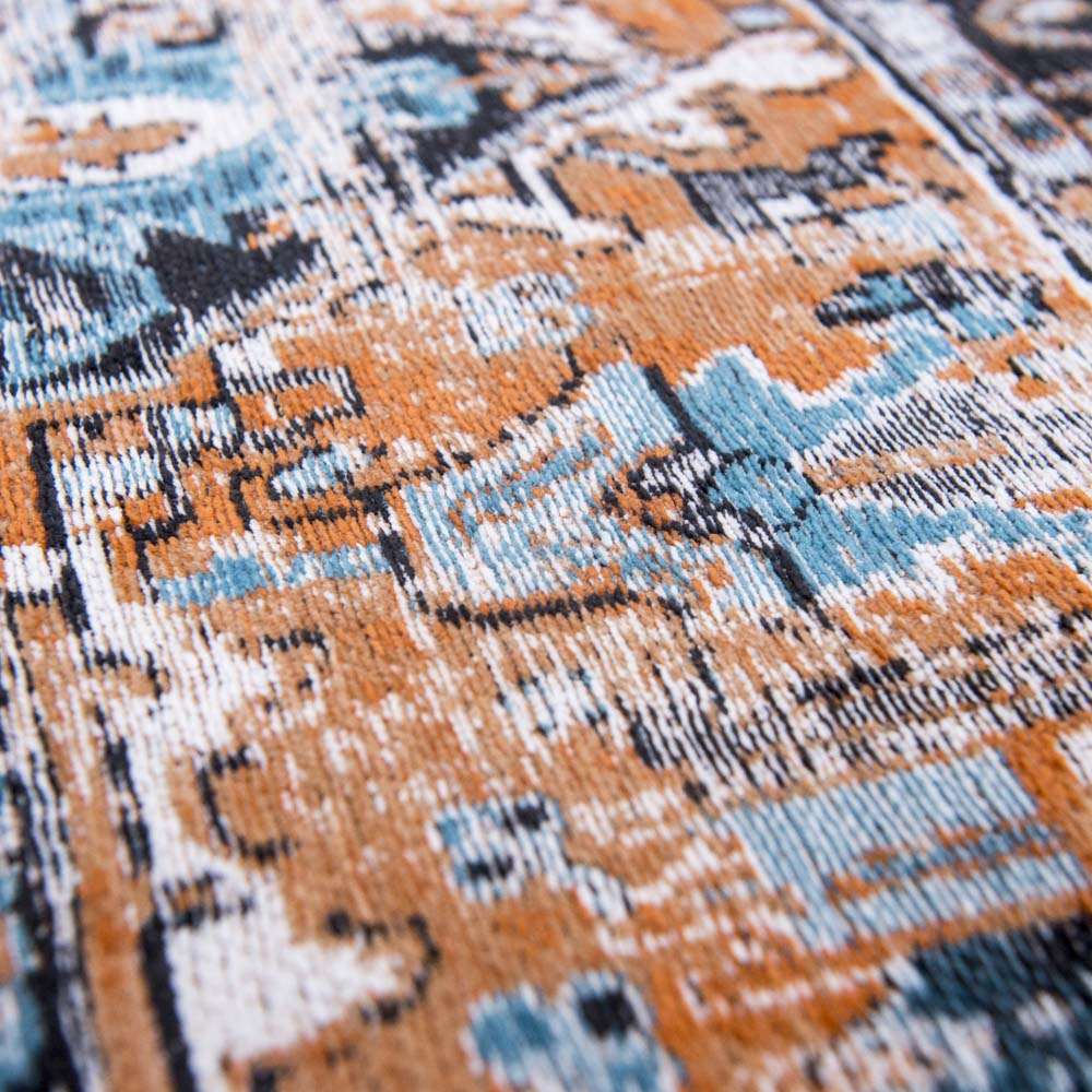 Louis De Poortere Antique Heriz Rug - Seray Orange