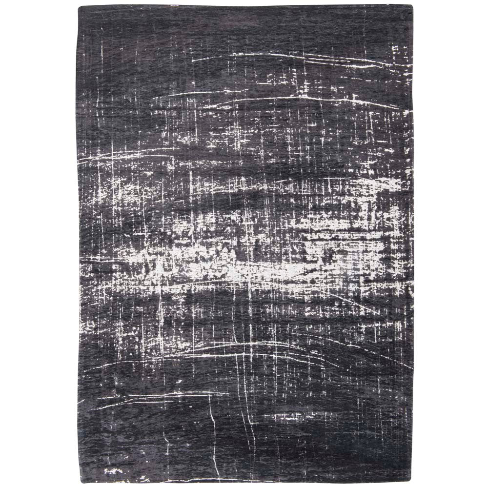 Louis De Poortere Griff Rug - White On Black