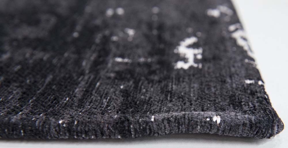 Louis De Poortere Griff Rug - White On Black