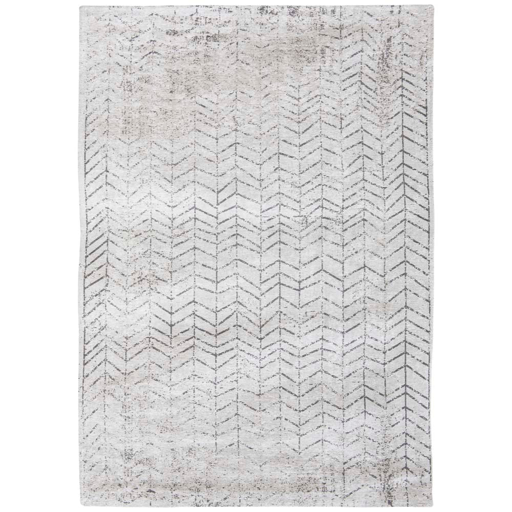 Louis De Poortere Jacobs Ladder Rug - Black On White