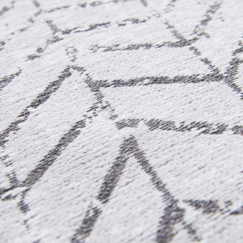 Louis De Poortere Jacobs Ladder Rug - Black On White
