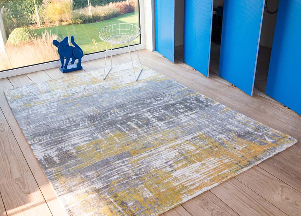 Louis De Poortere Streaks Rug - Sea Bright Sun