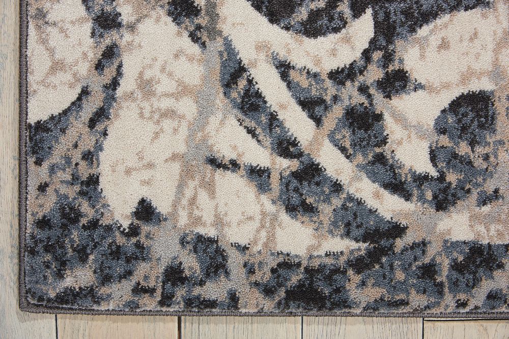 Nourison Maxell MAE10 Rug - Ivory & Charcoal