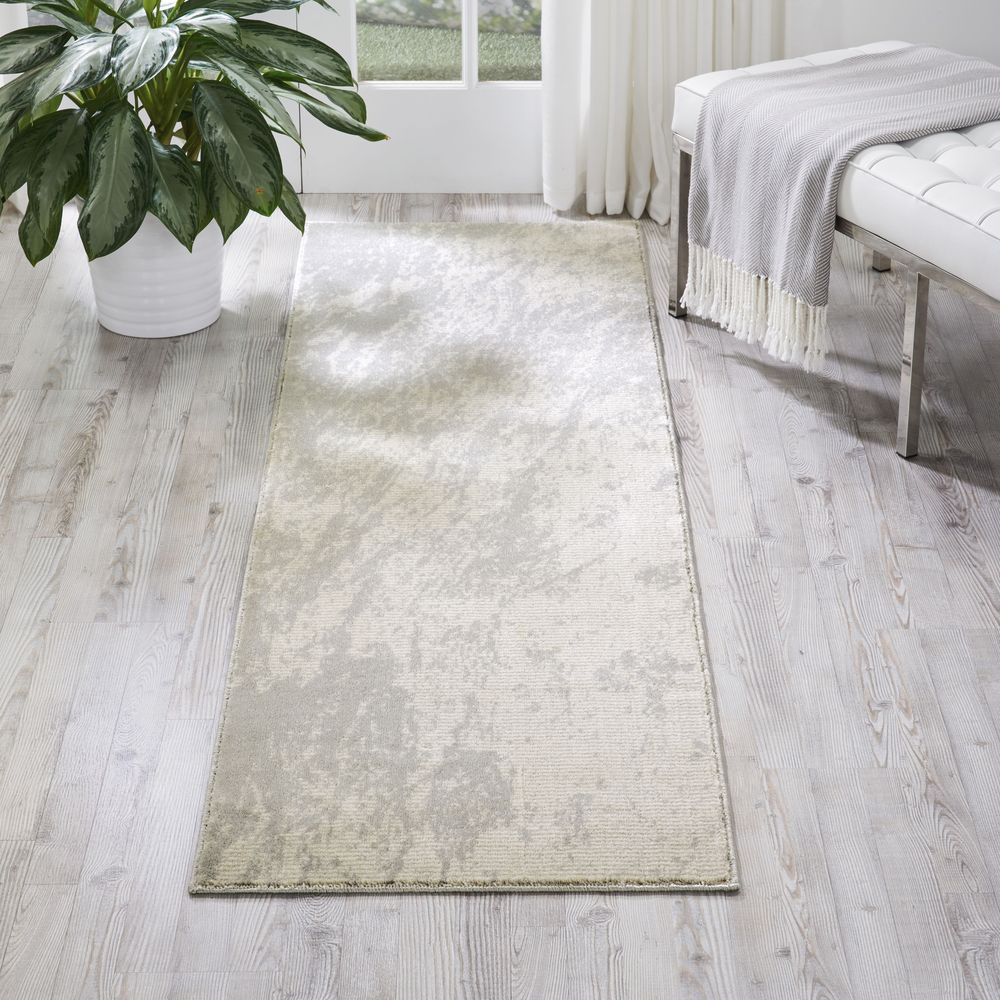 Nourison Maxell MAE12 Rug - Ivory & Grey