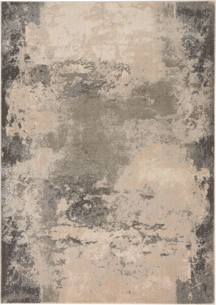 Nourison Maxell MAE13 Rug - Ivory & Grey
