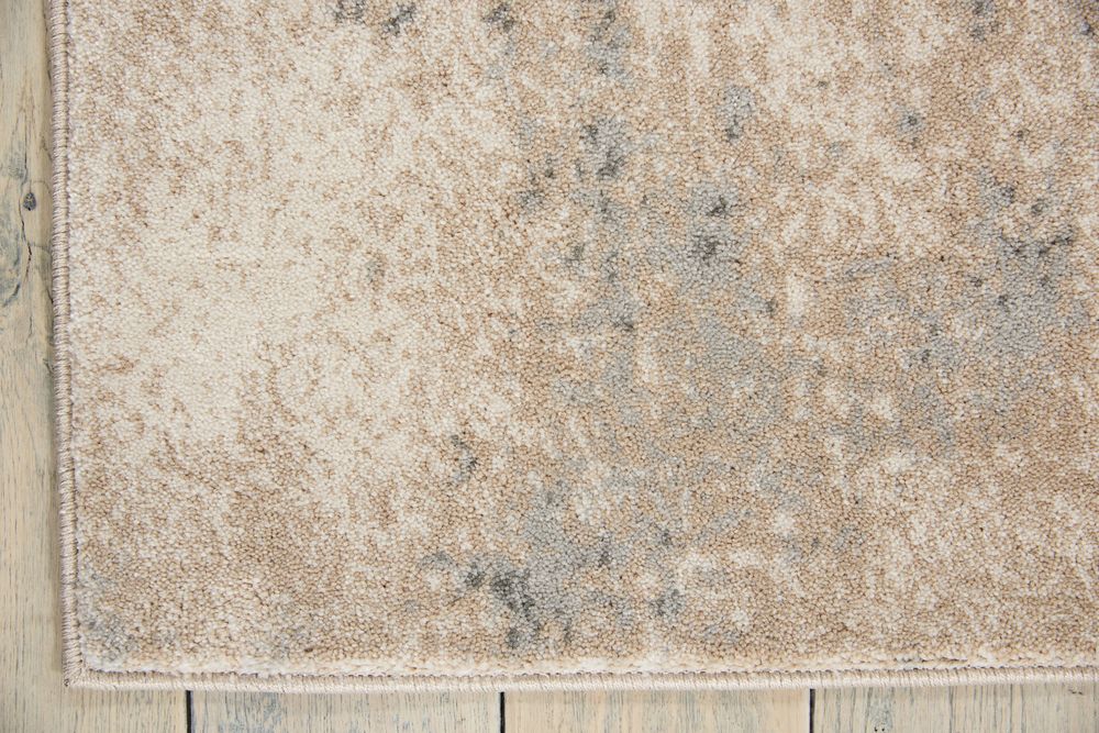 Nourison Maxell MAE17 Rug - Ivory & Teal