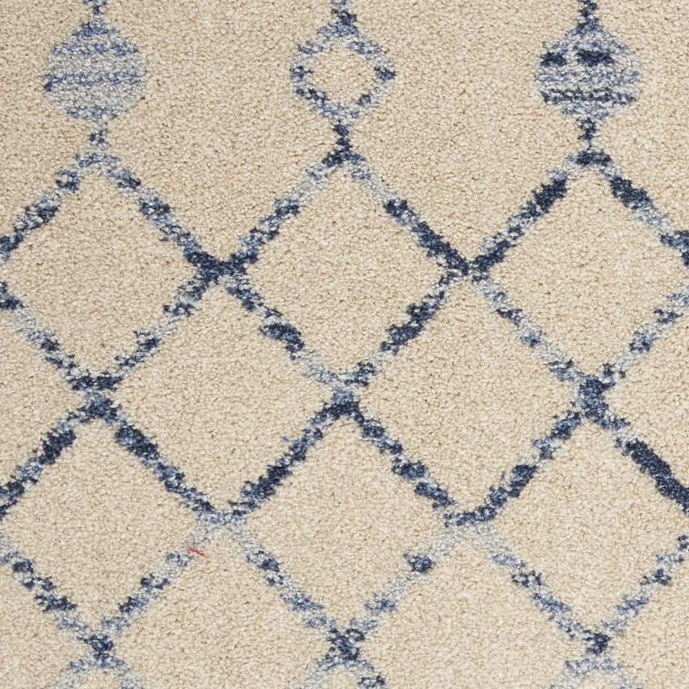 Nourison Palermo PMR03 Rug - Beige & Blue