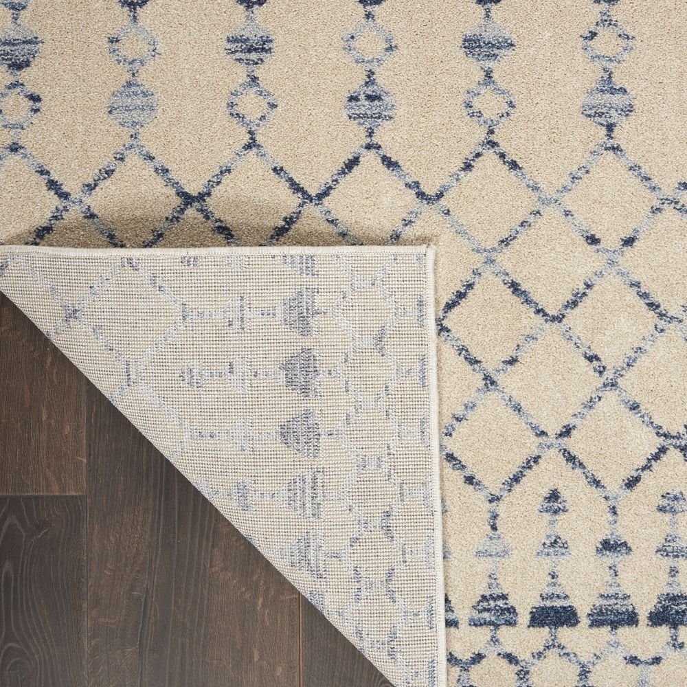 Nourison Palermo PMR03 Rug - Beige & Blue