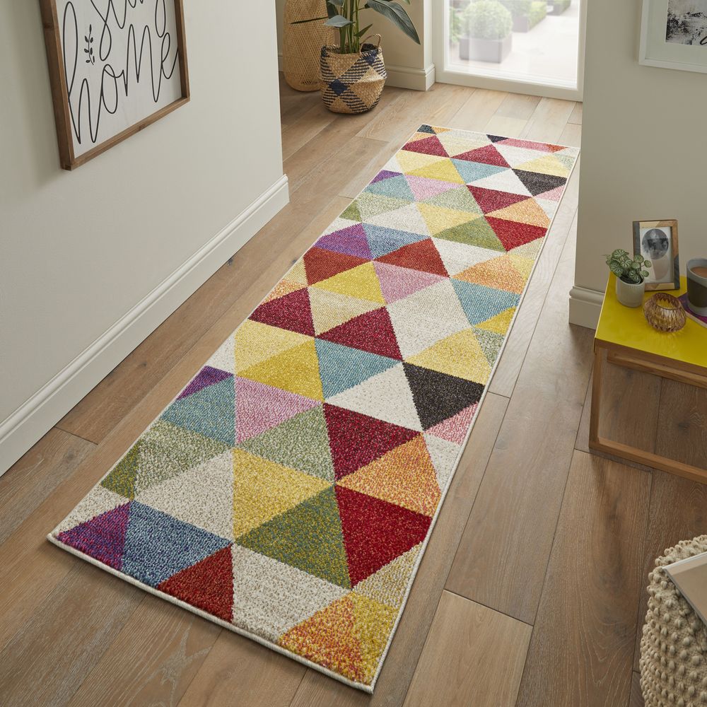 Concept Looms Carnaval CAR110 Runner Rug - Multicolour