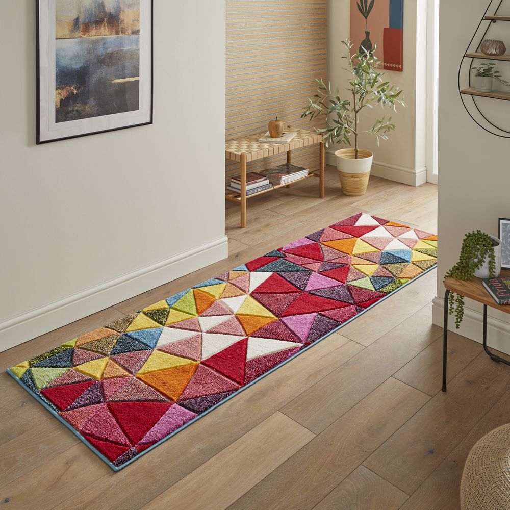 Concept Looms Viva VIV103 Runner Rug - Multicolour