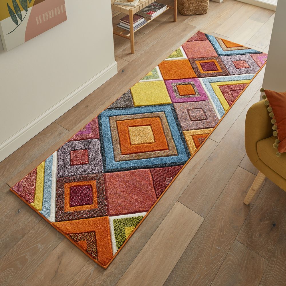 Concept Looms Viva VIV104 Runner Rug - Multicolour