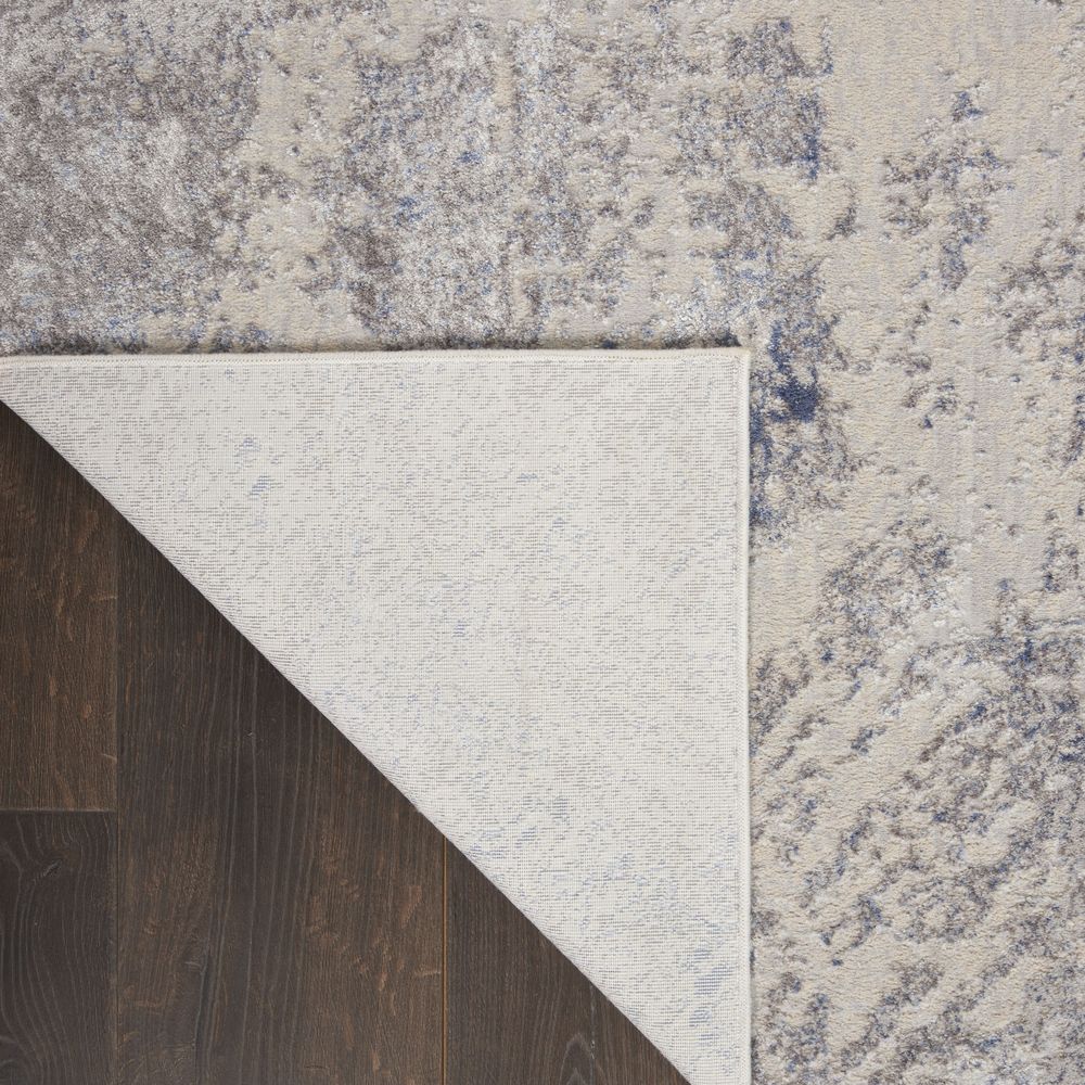 Nourison Silky Textures SLY06 Rug - Ivory & Grey