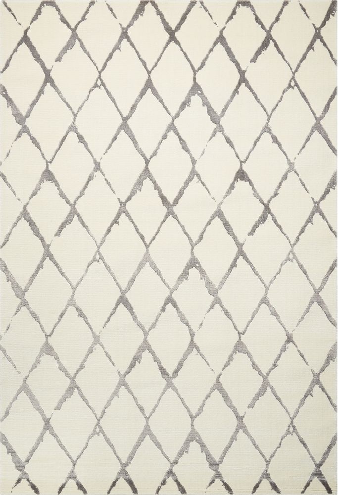 Nourison Twilight TWI15 Rug - Ivory & Grey