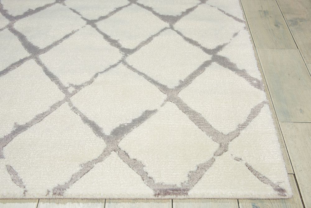 Nourison Twilight TWI15 Rug - Ivory & Grey