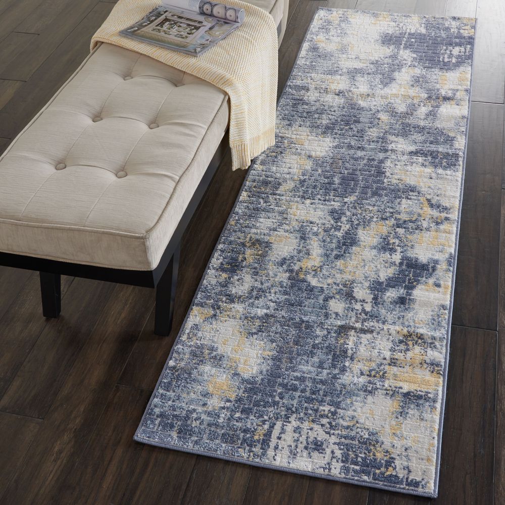 Nourison Urban Decor URD05 Rug - Ivory & Sky