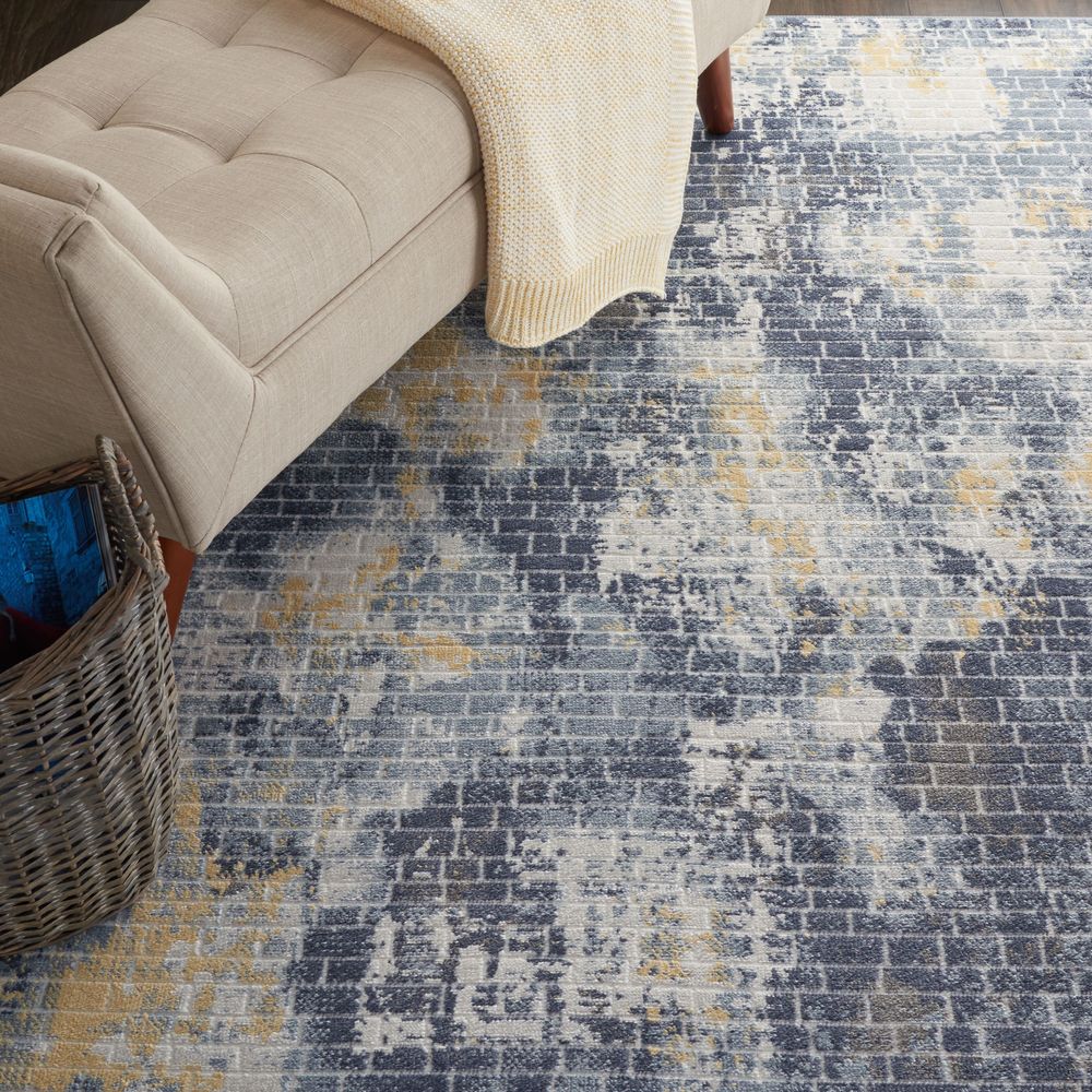 Nourison Urban Decor URD05 Rug - Ivory & Sky