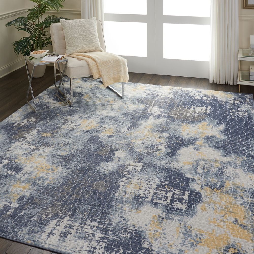 Nourison Urban Decor URD05 Rug - Ivory & Sky