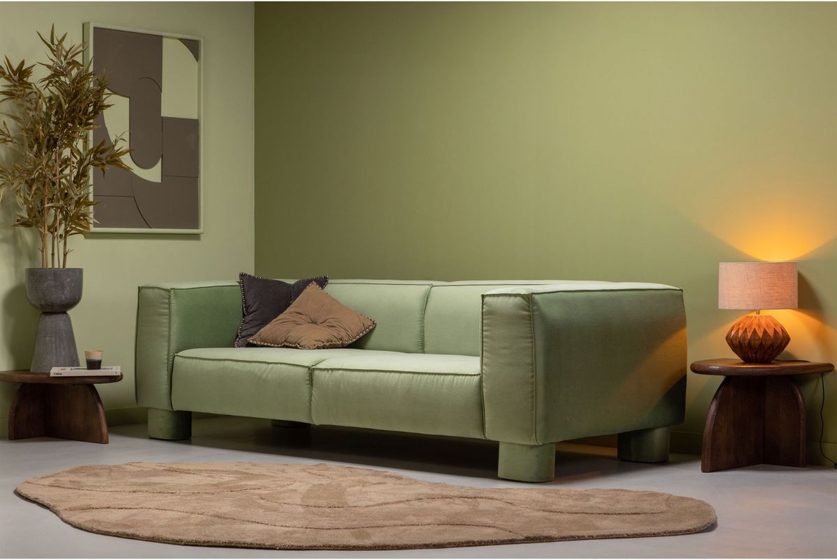WOOOD Alya Rug - Pale Brown