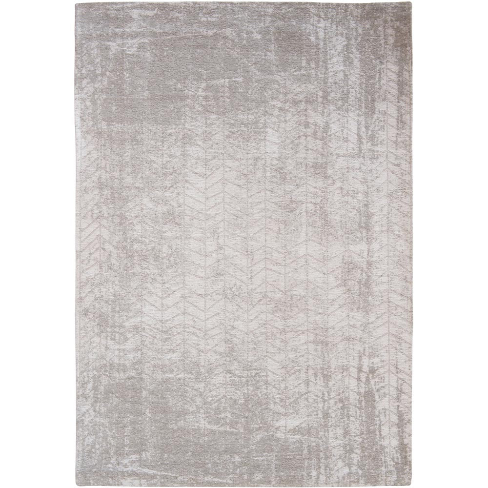 Louis De Poortere Jacobs Ladder Rug - White Plains 8929