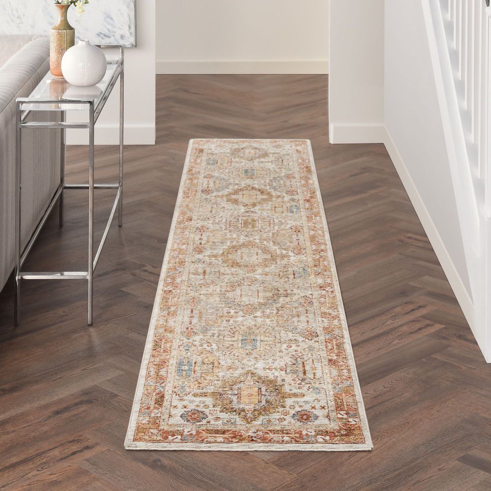 Nourison Sahar SHR01 Runner Rug - Ivory &amp; Multicolour