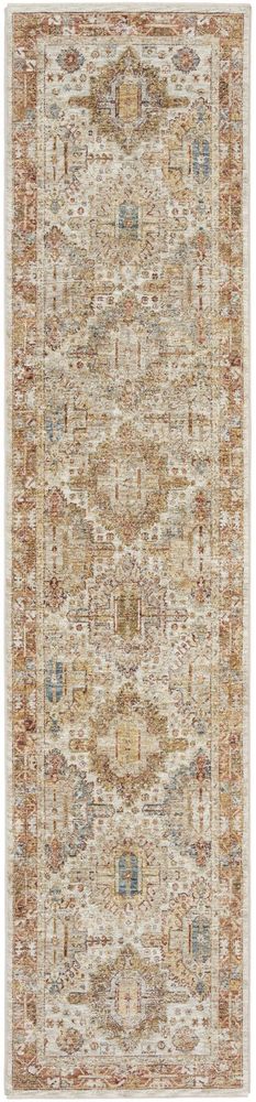 Nourison Sahar SHR01 Runner Rug - Ivory &amp; Multicolour