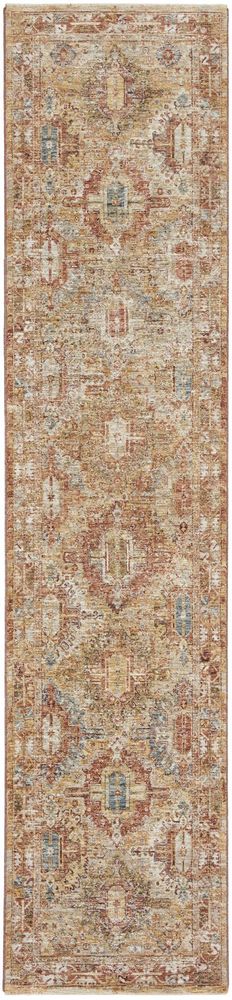 Nourison Sahar SHR01 Runner Rug - Rust