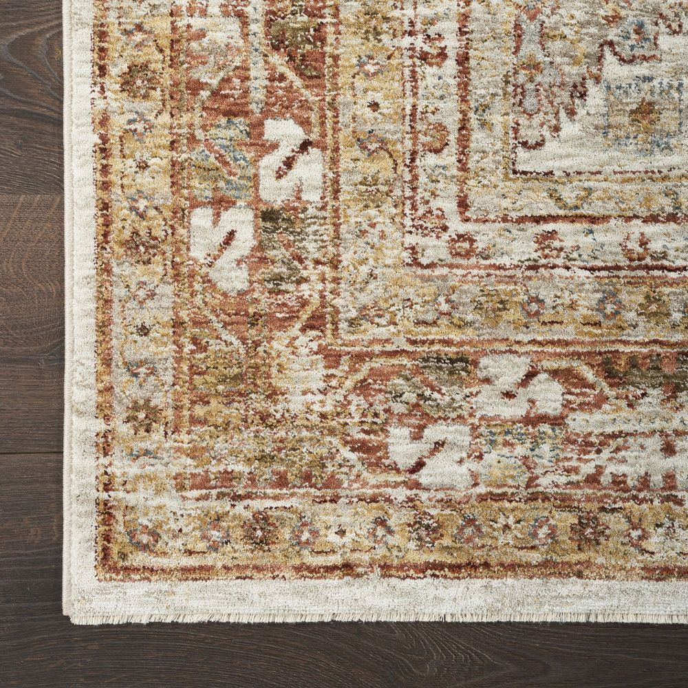 Nourison Sahar SHR01 Runner Rug - Rust