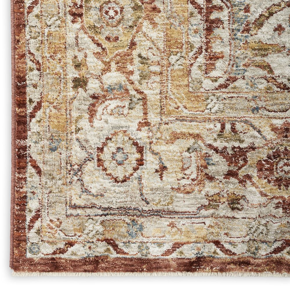 Nourison Sahar SHR02 Runner Rug - Rust