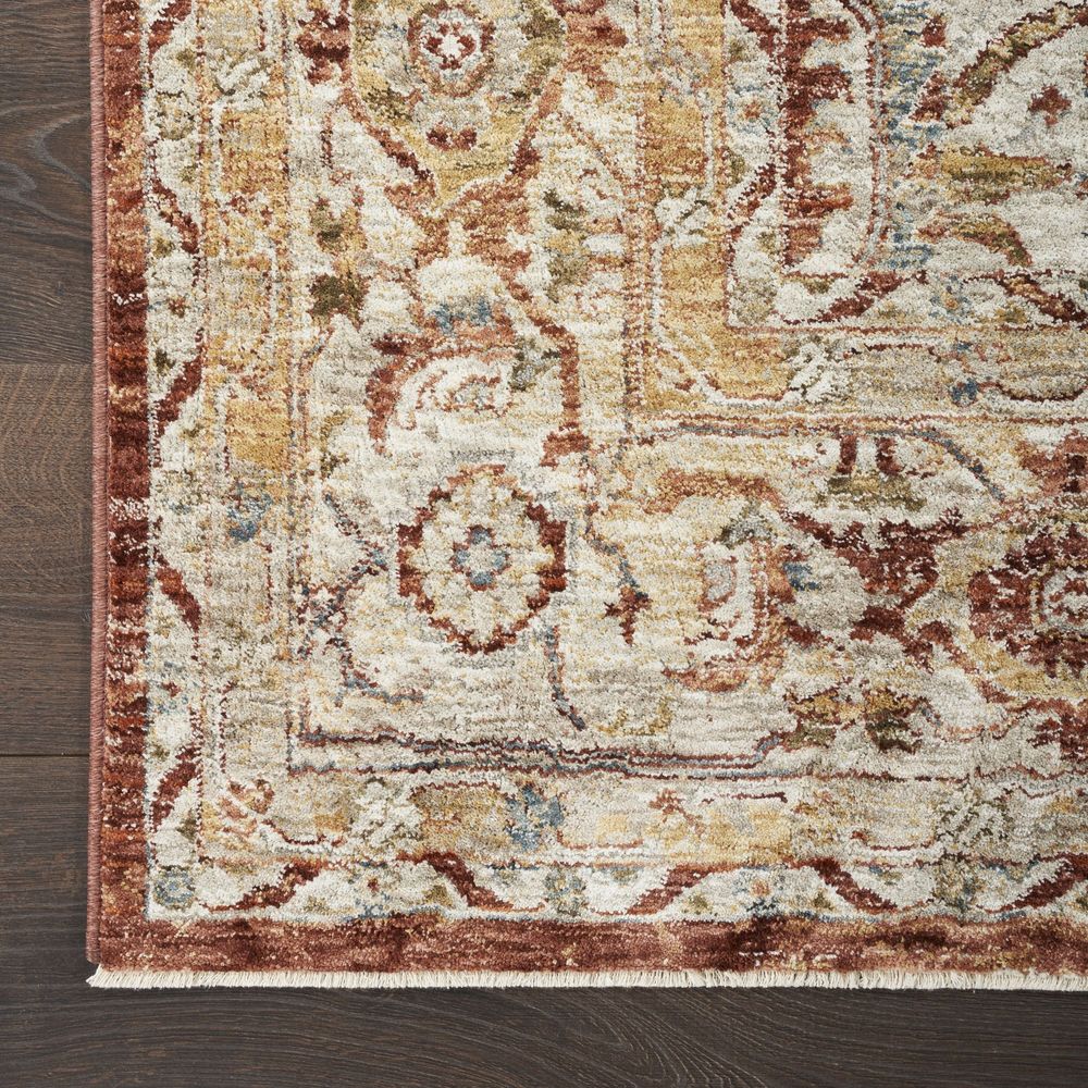 Nourison Sahar SHR02 Runner Rug - Rust