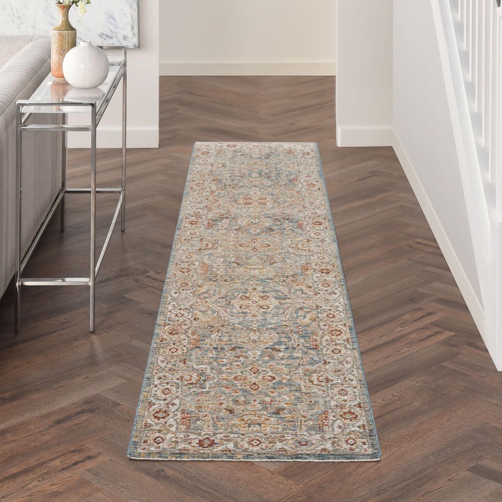 Nourison Sahar SHR03 Runner Rug - Blue