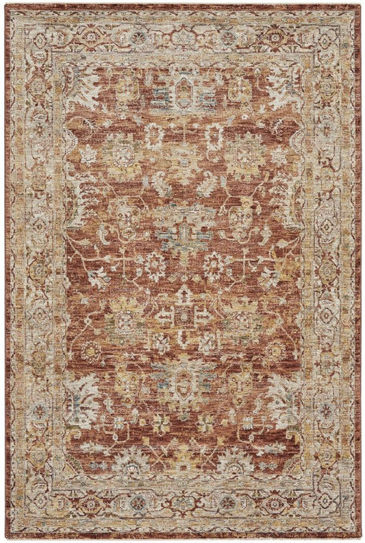 Nourison Sahar SHR02 Rug - Rust