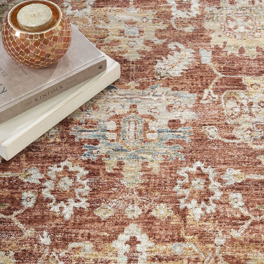 Nourison Sahar SHR02 Rug - Rust