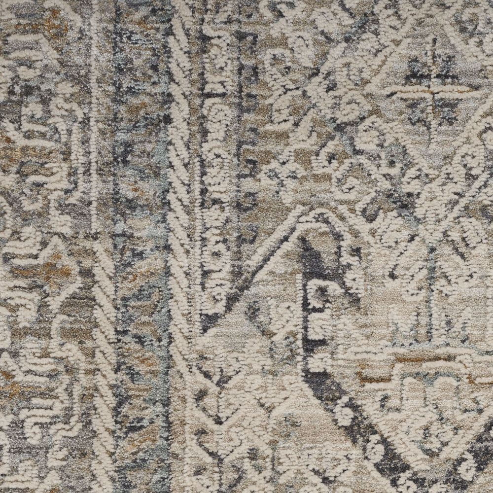 Nourison Lynx LNX01 Rug - Ivory Grey &amp; Blue