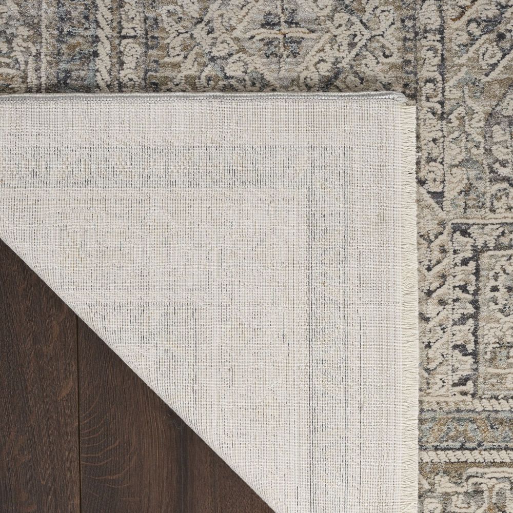 Nourison Lynx LNX01 Rug - Ivory Grey &amp; Blue