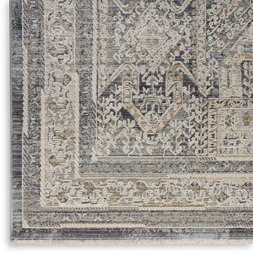 Nourison Lynx LNX01 Rug - Ivory &amp; Charcoal