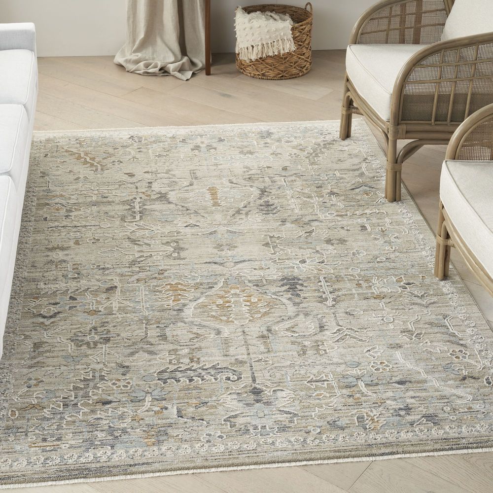 Nourison Lynx LNX02 Rug - Ivory &amp; Taupe