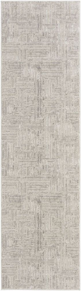 Calvin Klein CK024 Irradiant IRR01 Runner Rug - Silver