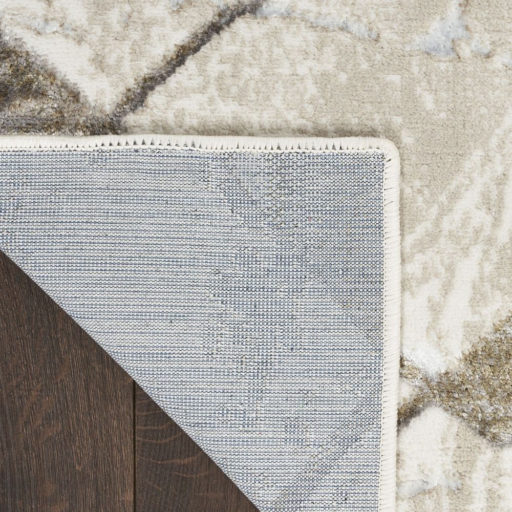 Nourison Glitz GLZ02 Rug - Ivory Grey