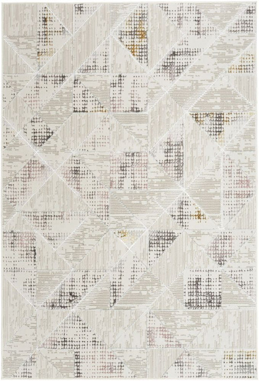 Nourison Glitz GLZ04 Rug - Ivory &amp; Multicolour