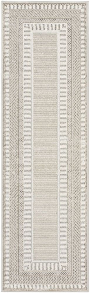 Nourison Glitz GLZ07 Runner Rug - Ivory