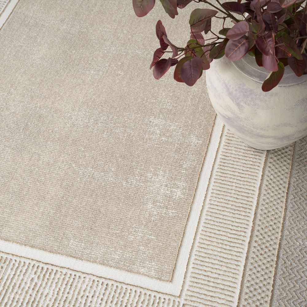 Nourison Glitz GLZ07 Rug - Ivory