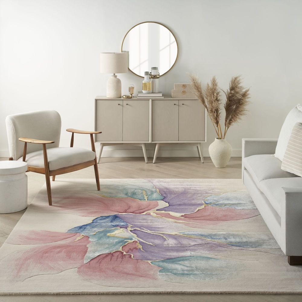 Nourison Prismatic PRS34 Rug - Ivory