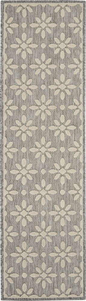 Nourison Cozumel CZM03 Runner Rug - Grey