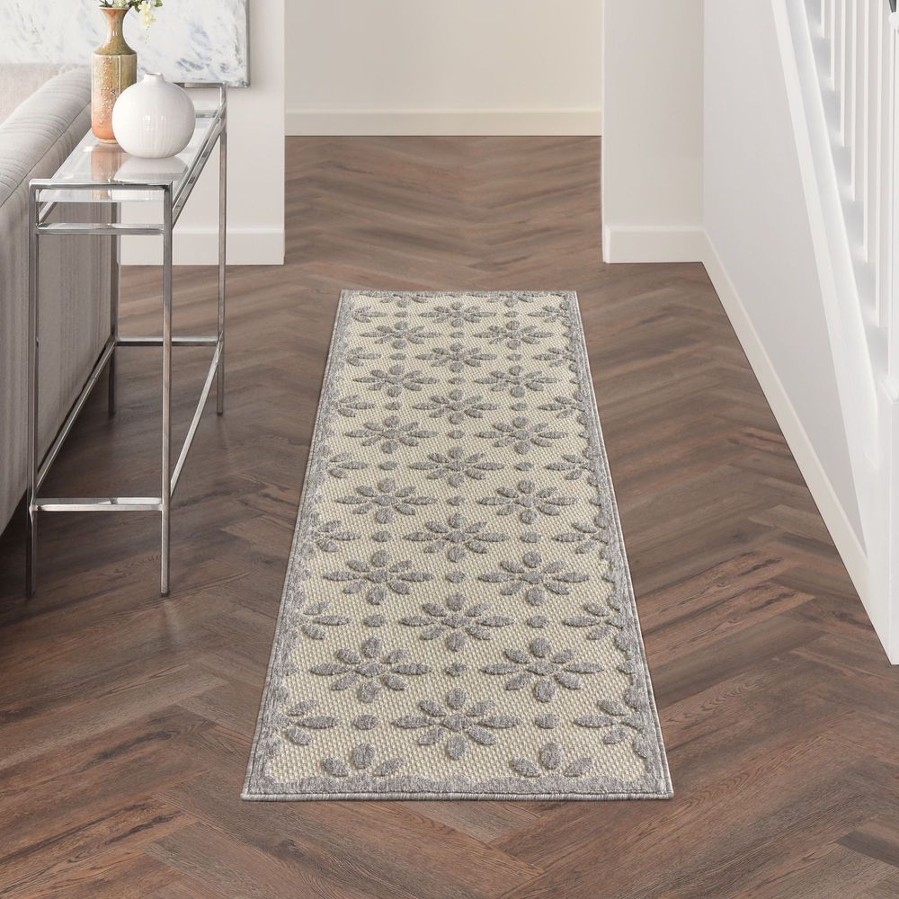 Nourison Cozumel CZM03 Runner Rug - Cream