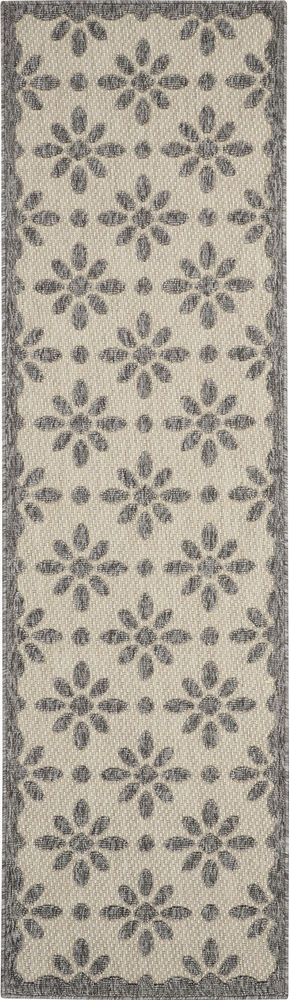 Nourison Cozumel CZM03 Runner Rug - Cream