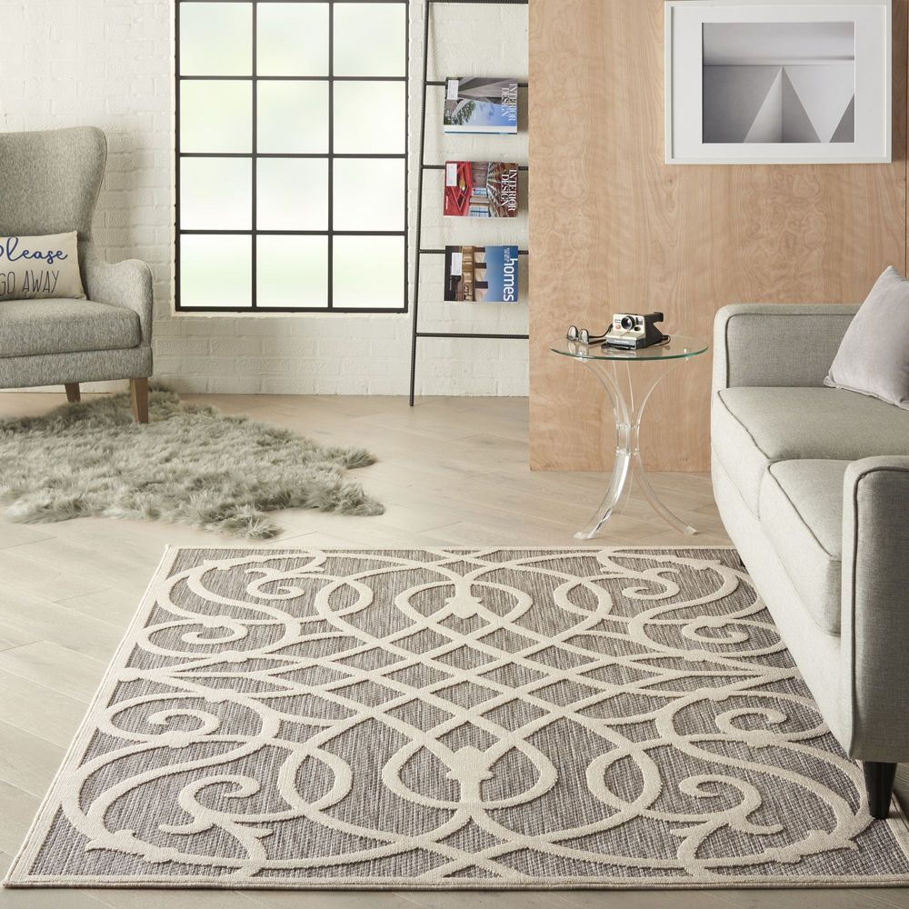 Nourison Cozumel CZM04 Rug - Grey