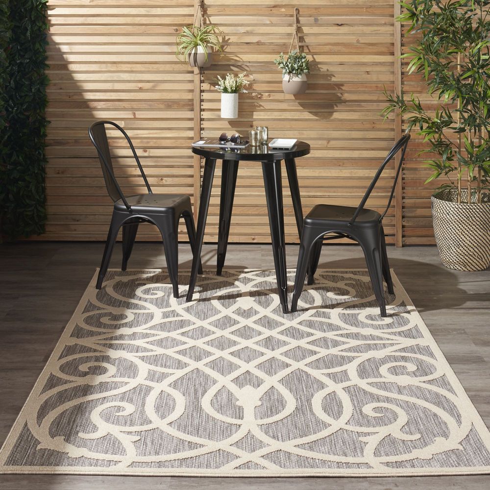 Nourison Cozumel CZM04 Rug - Grey